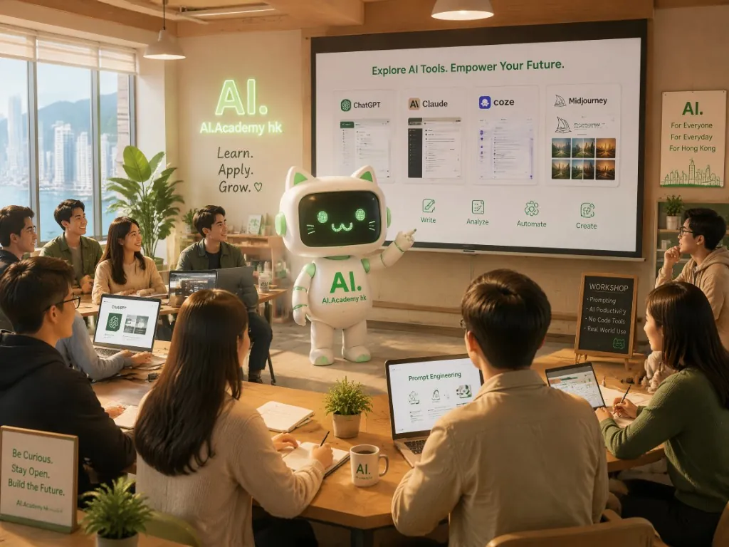 MISA 帶領 AI Academy HK 小班實戰課