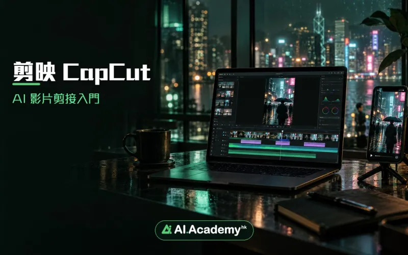 剪映 CapCut — 零基礎 AI 影片剪接入門｜AI Academy HK 課程